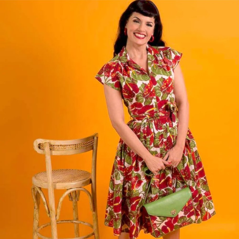 Bernie Dexter front zip dress with pockets - Picture 2 of 6